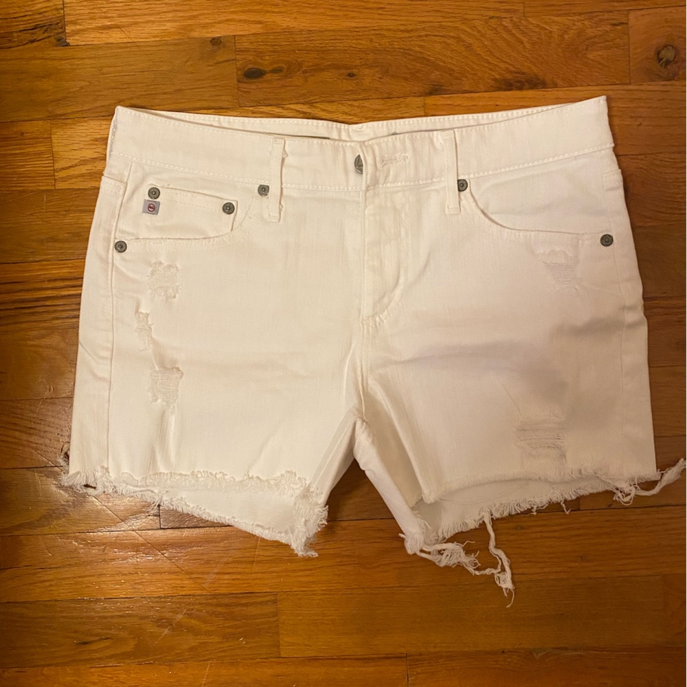 AG Denim Cut-off shorts